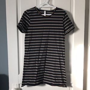 Ripzone rainbow stripe dress size medium